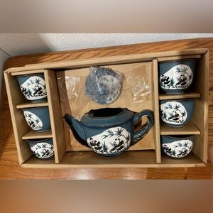 T L Phoenix Panda Tea Set Brand New with Box Have Never Used Perfect Shape NWT